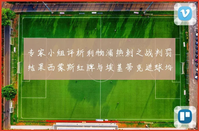 专家小组评析利物浦热刺之战判罚结果西蒙斯红牌与埃基蒂克进球均属合理