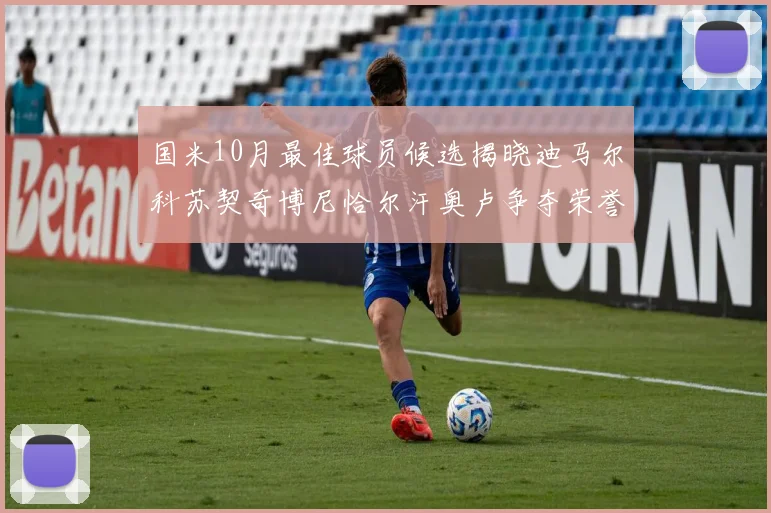 国米10月最佳球员候选揭晓迪马尔科苏契奇博尼恰尔汗奥卢争夺荣誉